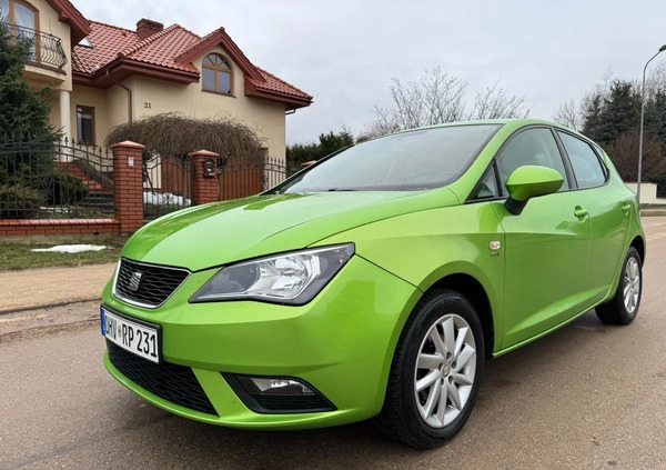 Seat Ibiza cena 17000 przebieg: 152000, rok produkcji 2012 z Nidzica małe 254